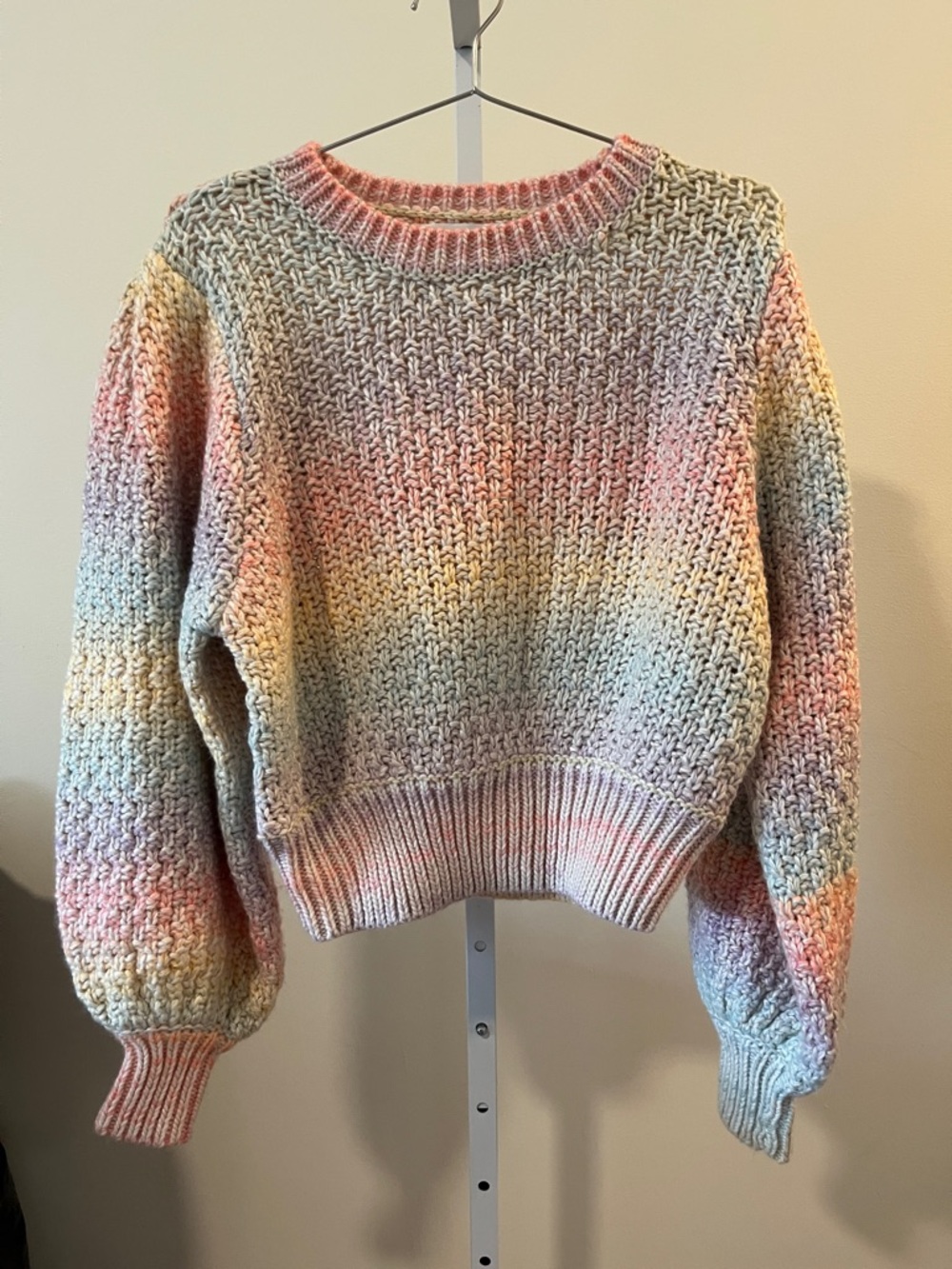 Steele Jagger Knit Pastel Ombre Sweater